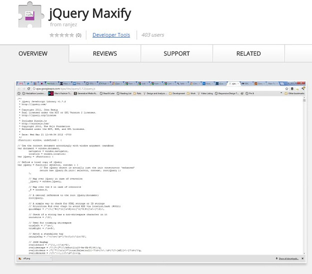 10 Useful Chrome Extensions for jQuery Developers