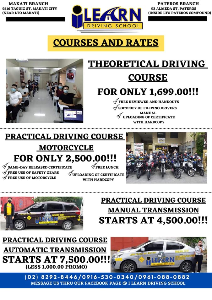 Driving School for Theoretical and Practical Driving Courses