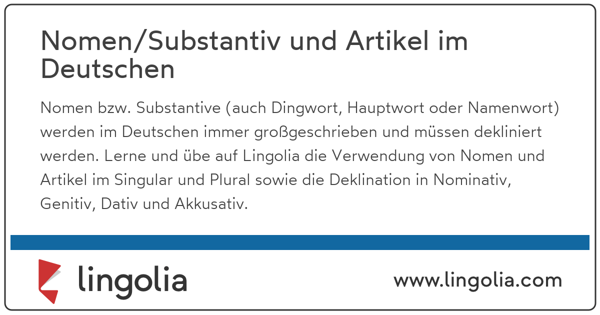 Aus welcher stadt kommst du? Nomen/Substantiv und Artikel im Deutschen