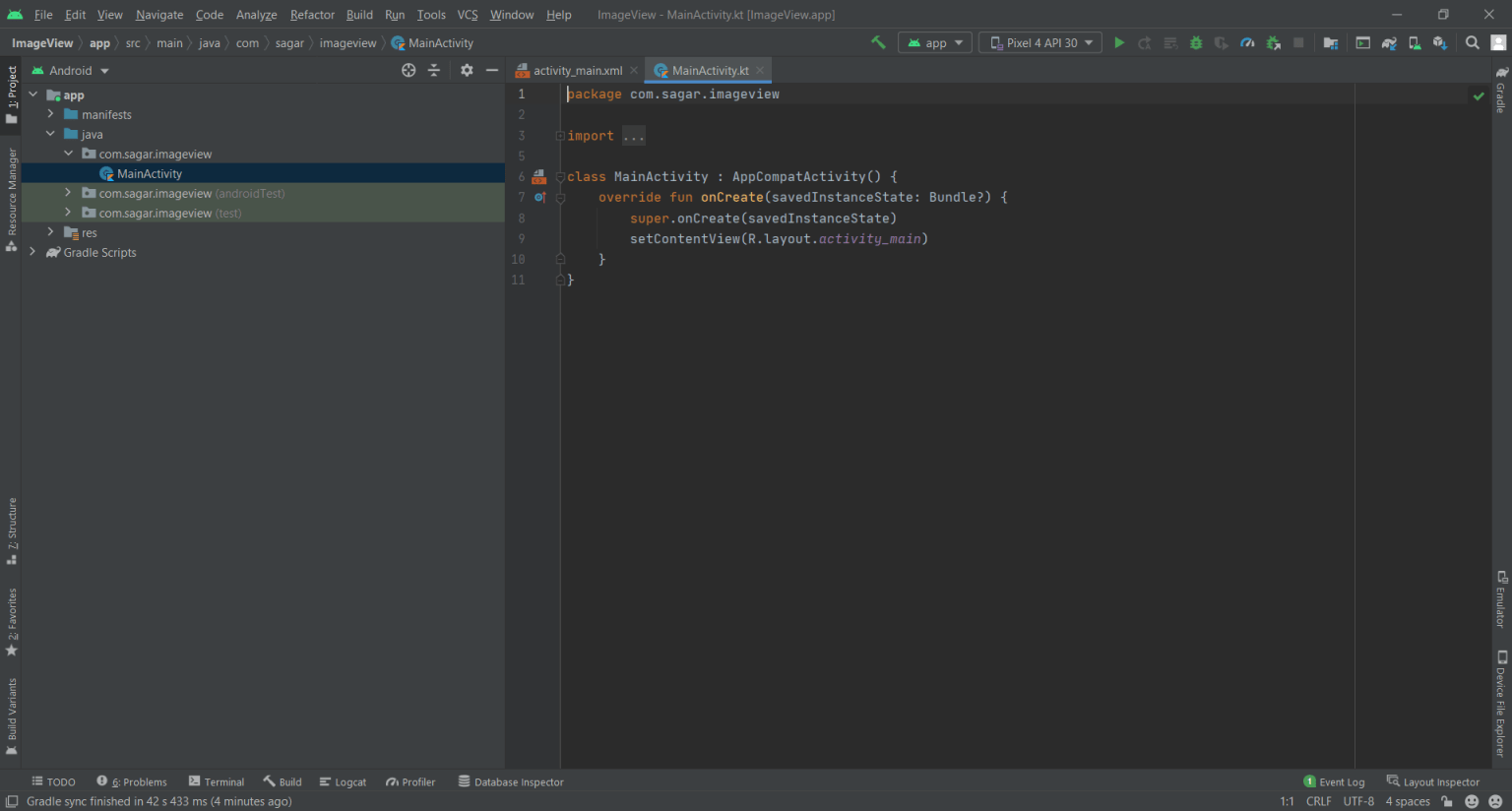 ImageView in Android with Example | Kotlin - Developers Dome