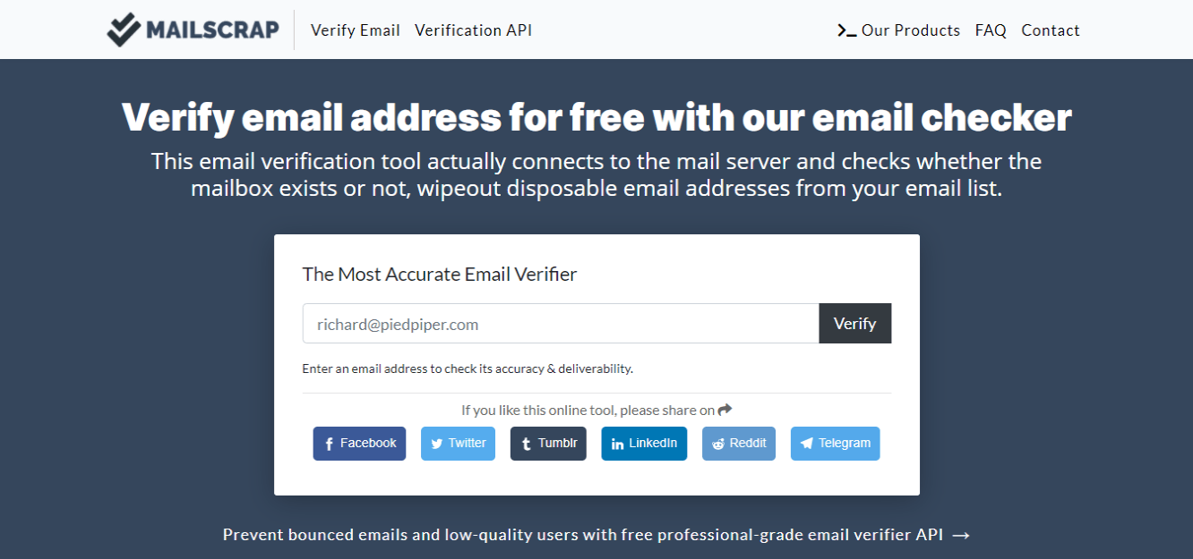 Use our insider connections to know where to go and what to do. Verify Email Address For Free With Our Email Checker