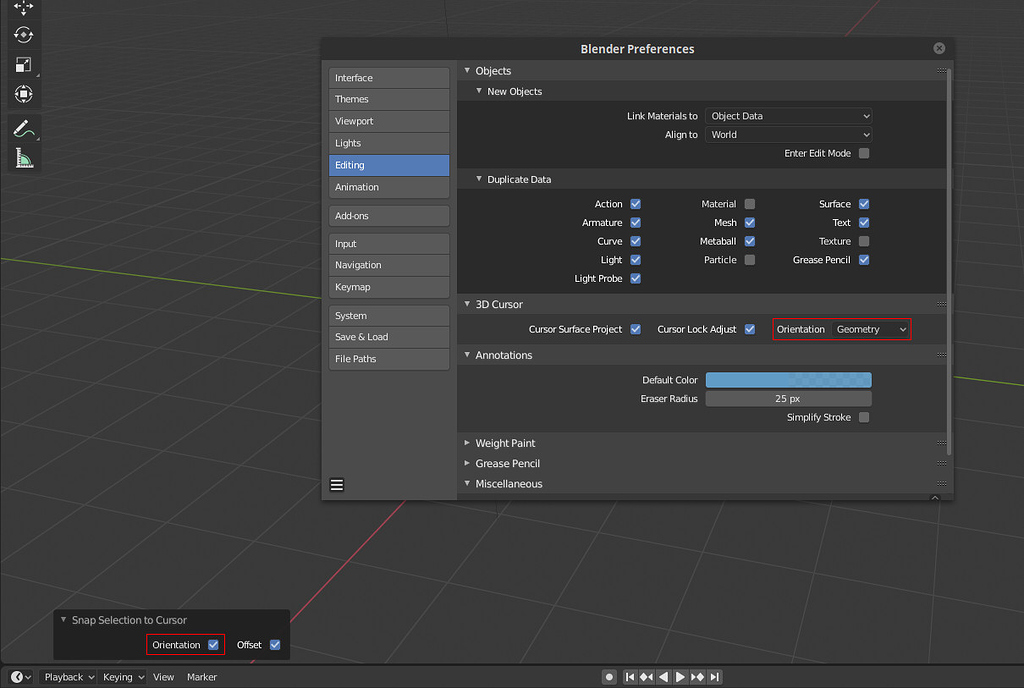 3d Cursor Orientation And Shift S Snapping User Feedback Blender Developer Talk