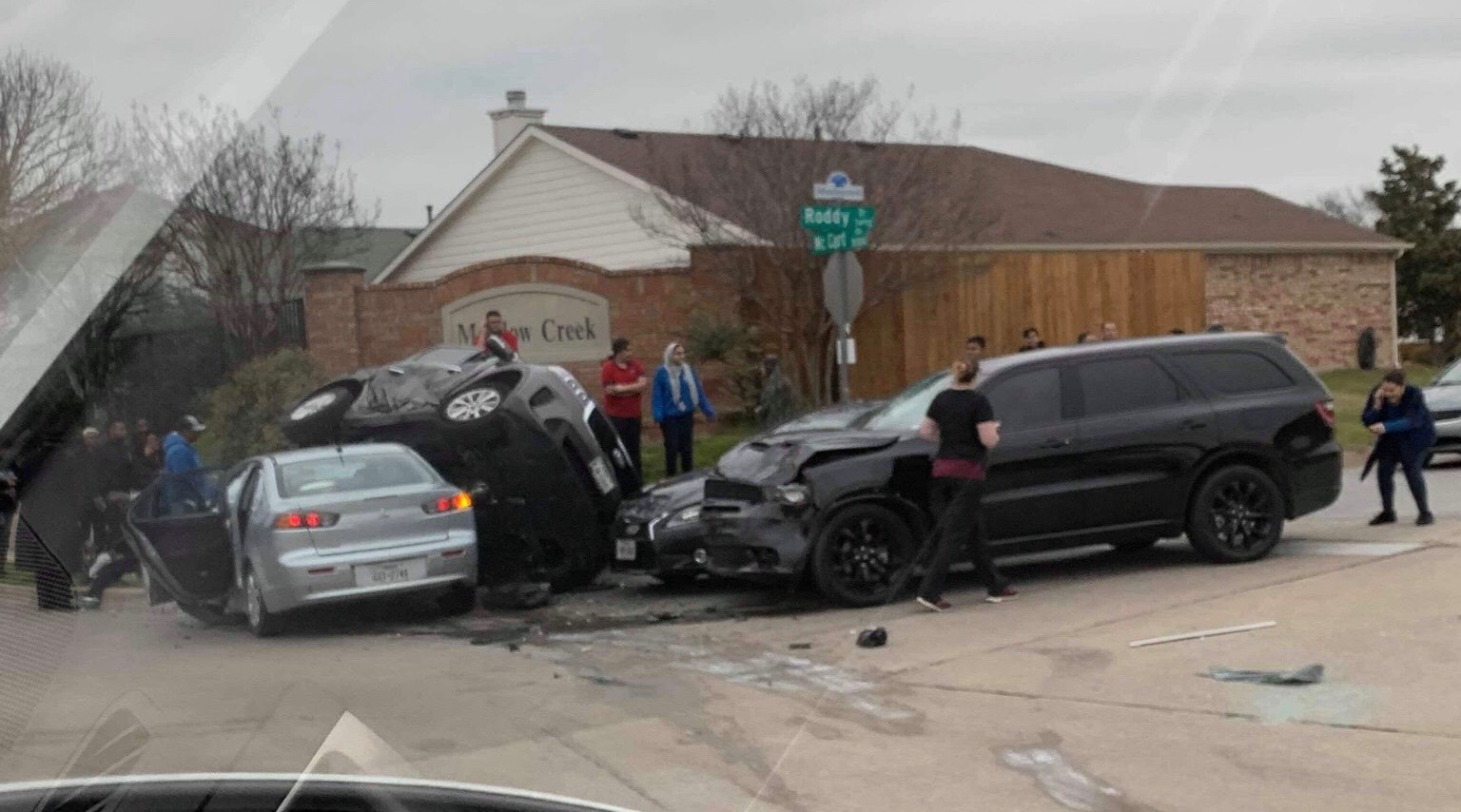 Multiple people transported from multicar crash in Fort
