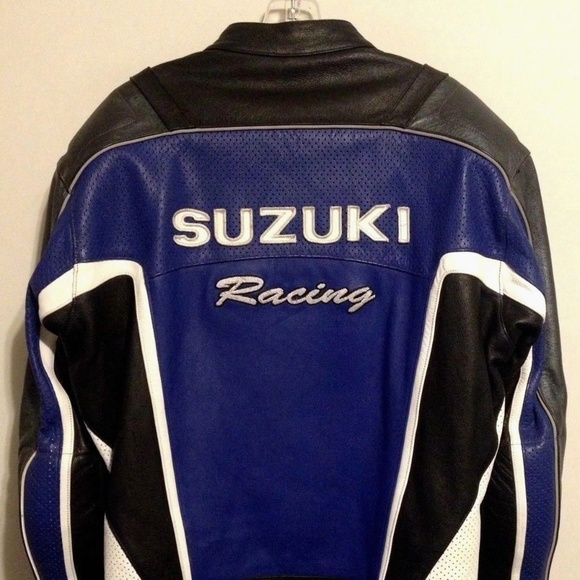 Beli jaket team suzuki online harga murah terbaru 2022 daerah bandung di tokopedia! Suzuki Jackets & Coats | Suzuki Racing Yoshimura Leather Motorcycle