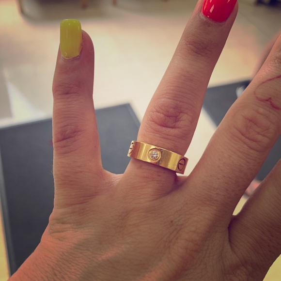 Buy Love Ring 3 Diamonds Up To 62 Off