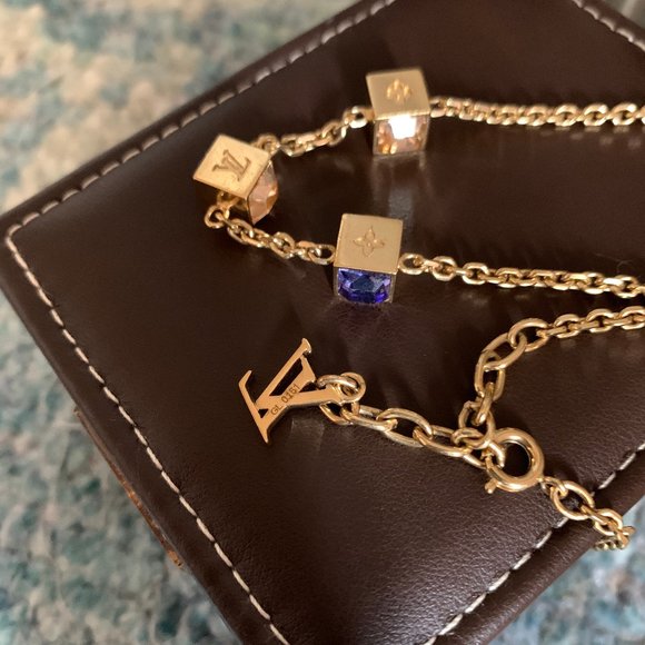 Louis Vuitton Jewelry Louis Vuitton Multicolor Swarovski Crystal Gamble Poshmark