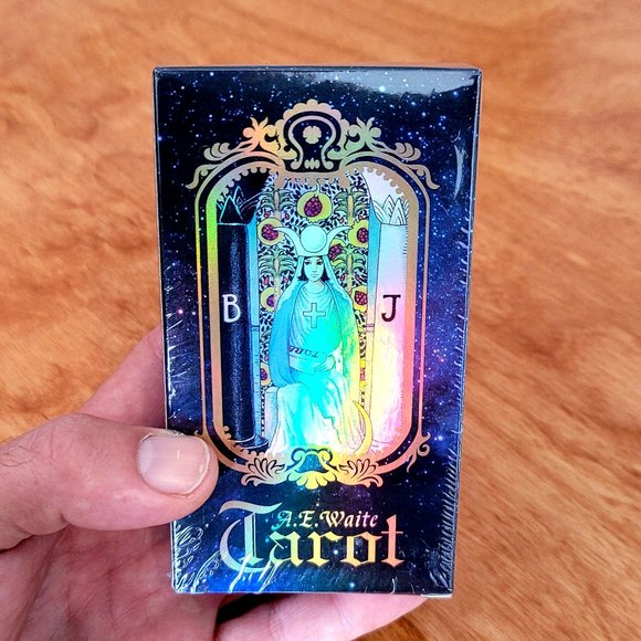 78 cards tarot rider waite holographic classic tarot sealed deck divination english verson . Tarot Cards Other Holographic Riderwaite Tarot Card Deck Poshmark