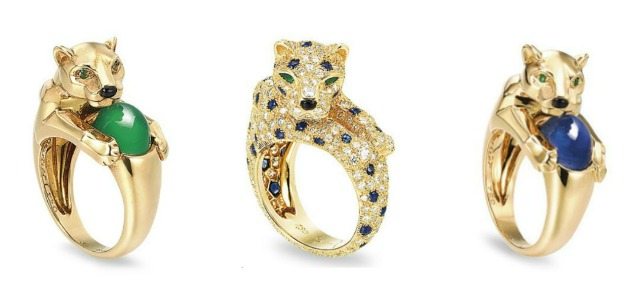 vintage cartier panther ring