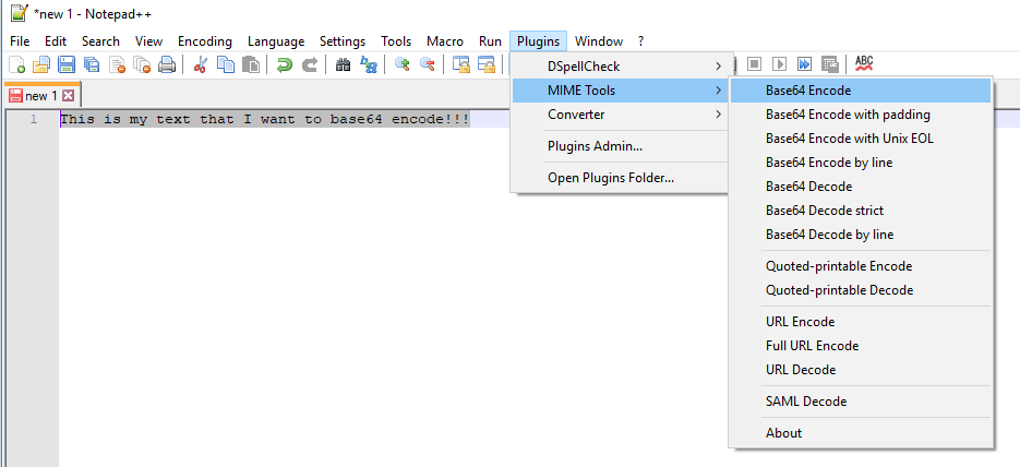 Notepad Base64 Encode Digi Dank