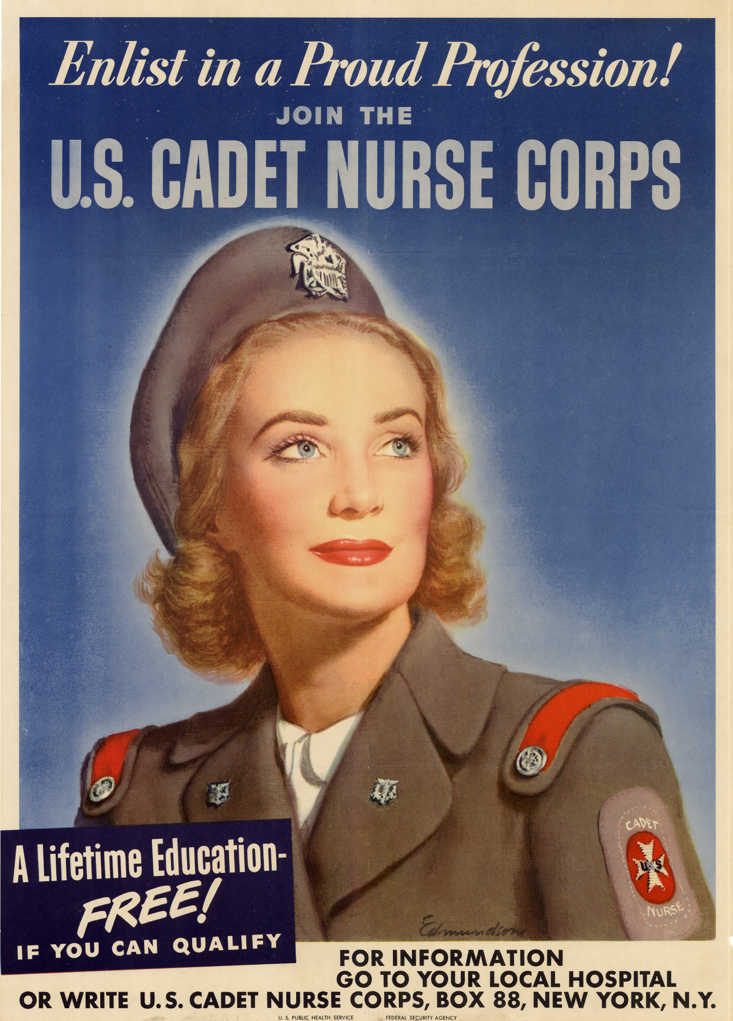 The national center for women and information technology (ncwit) reports that while 57% of the workforce is made up of women, only 26% hold . Enlist in a proud profession! : join the U.S. Cadet Nurse