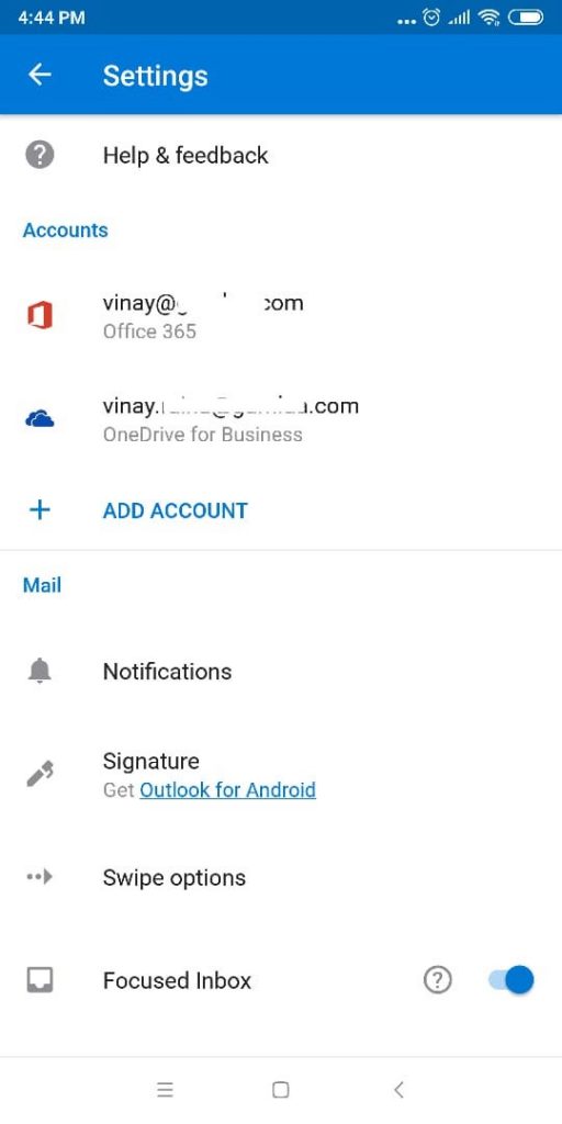 In any office app, go to file > account (or office account in outlook) > sign out. Solved Outlook App Notifications Not Working On Android For Email Office 365 Users Digital Conqueror