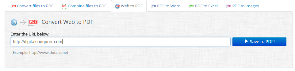 Docs Zone Review Convert Combine PDF Online With One Click 