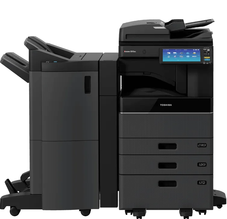 Commercial saddle stitch binding uses staples to bind books. 2515AC â Digital Copier Mart