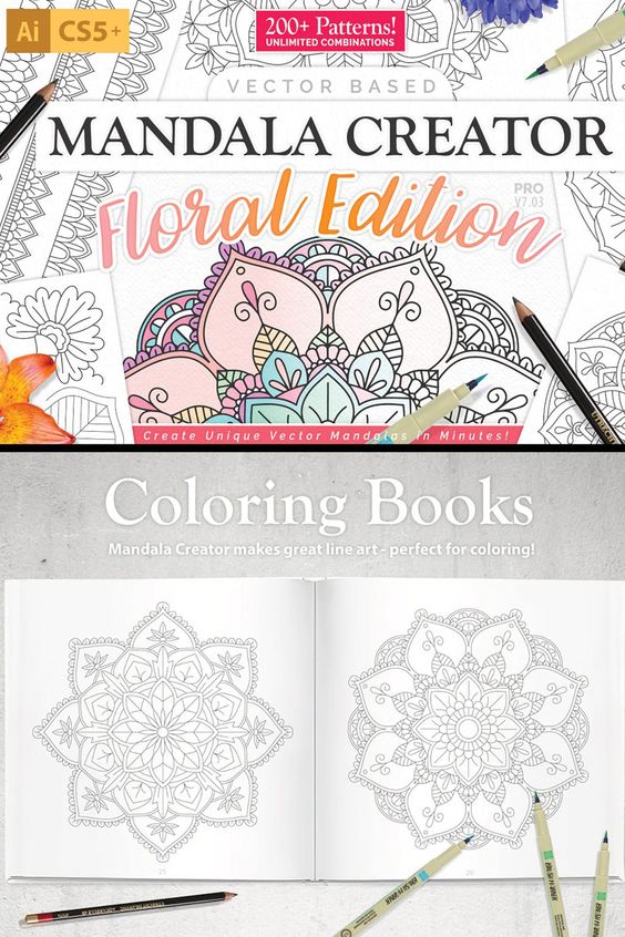 Produce svg files for use with cutters and . Mandala Creators Digital Market Tools