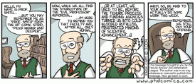 A massage from Prof. Smith © Jorge Cham 2004