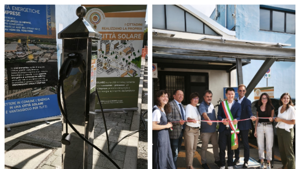 A Medicina nasce la comunità energetica per le imprese alimentata dal sole: «Pannelli fotovoltaici e colonnine per ridurre costi in bolletta»