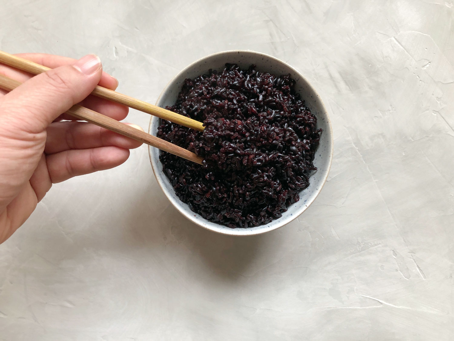 Instant Pot Forbidden Rice - DINING HAPPY