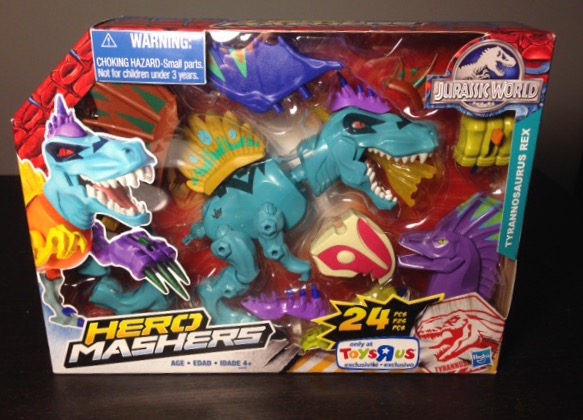 jurassic world hero mashers t rex
