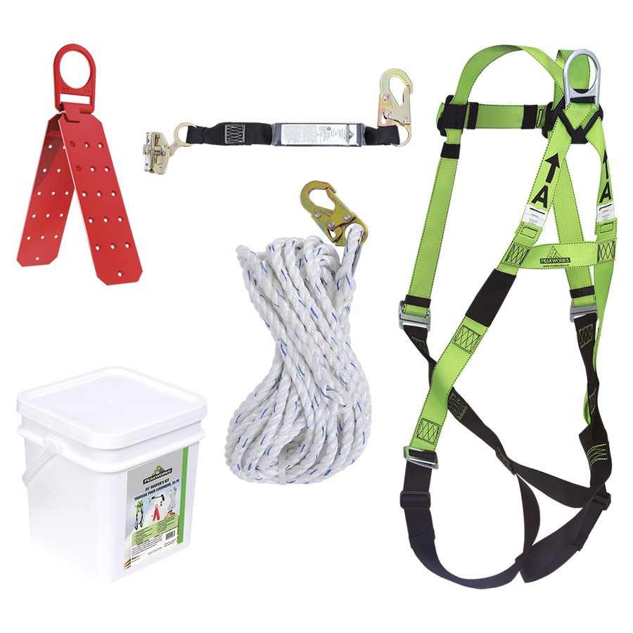 Roofers Kit Contractors Harness With Re Usable Bracket Direct Workwear