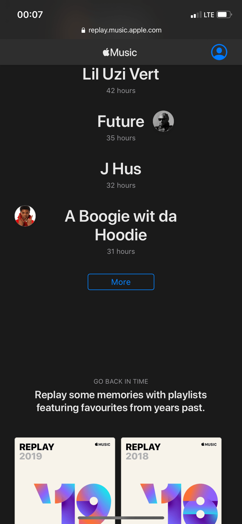 You need a subscription to apple music. My Apple Music Replay Isn T Showing My Al Apple Community
