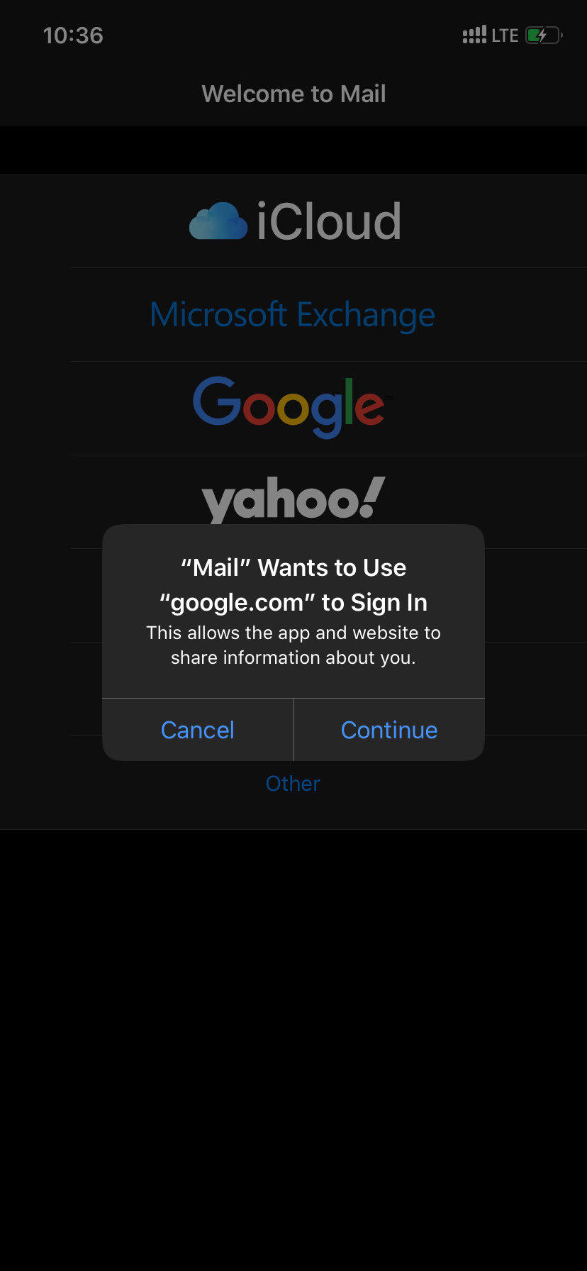 It comes with a sign that says,. Opening Google Account On Mail App Apple Community