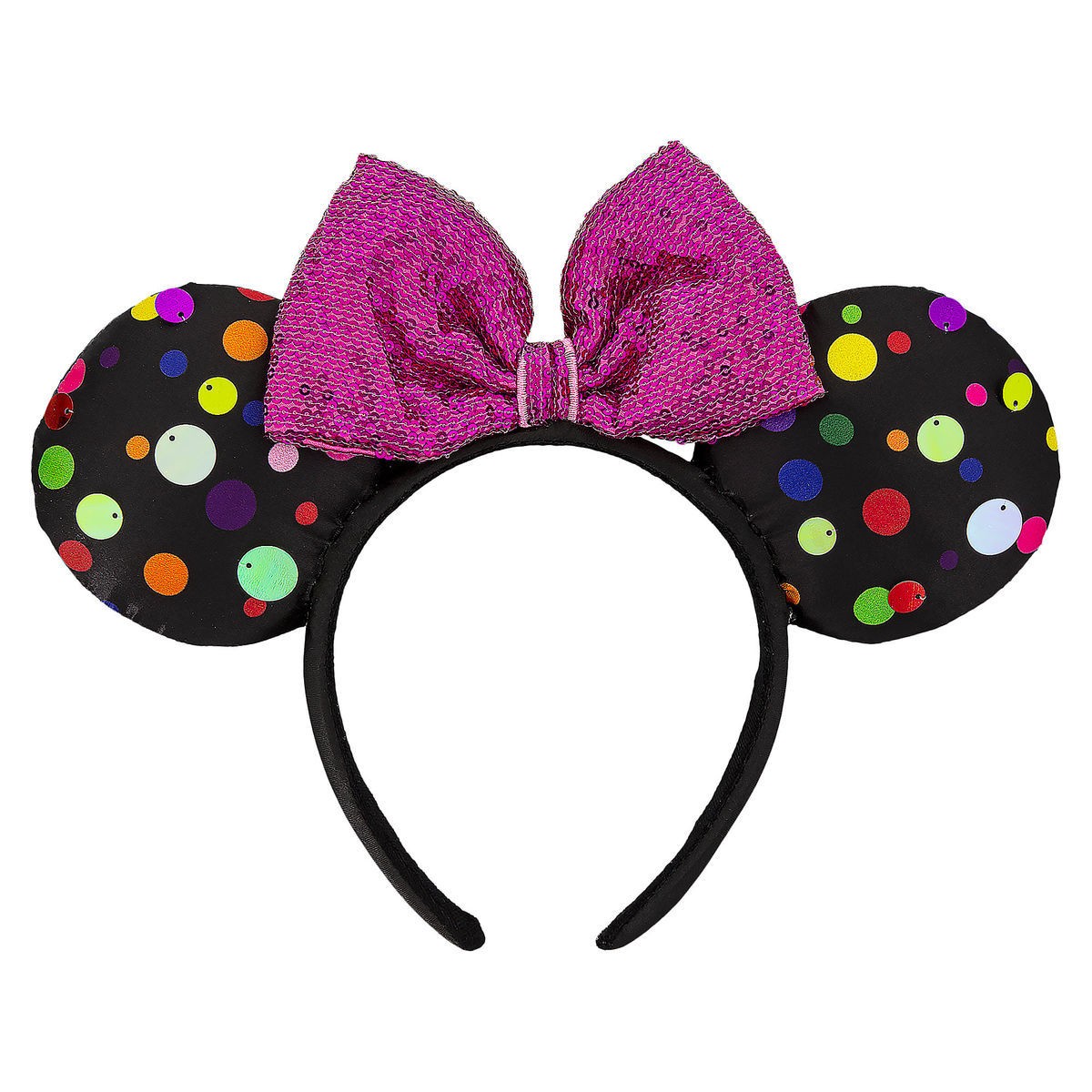 Minnie Mouse Multi-Color Polka Dot Ear Headband