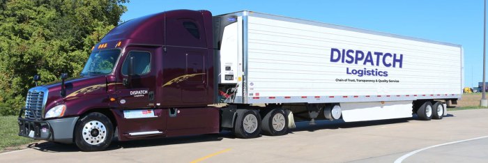Dispatch logistics reviews