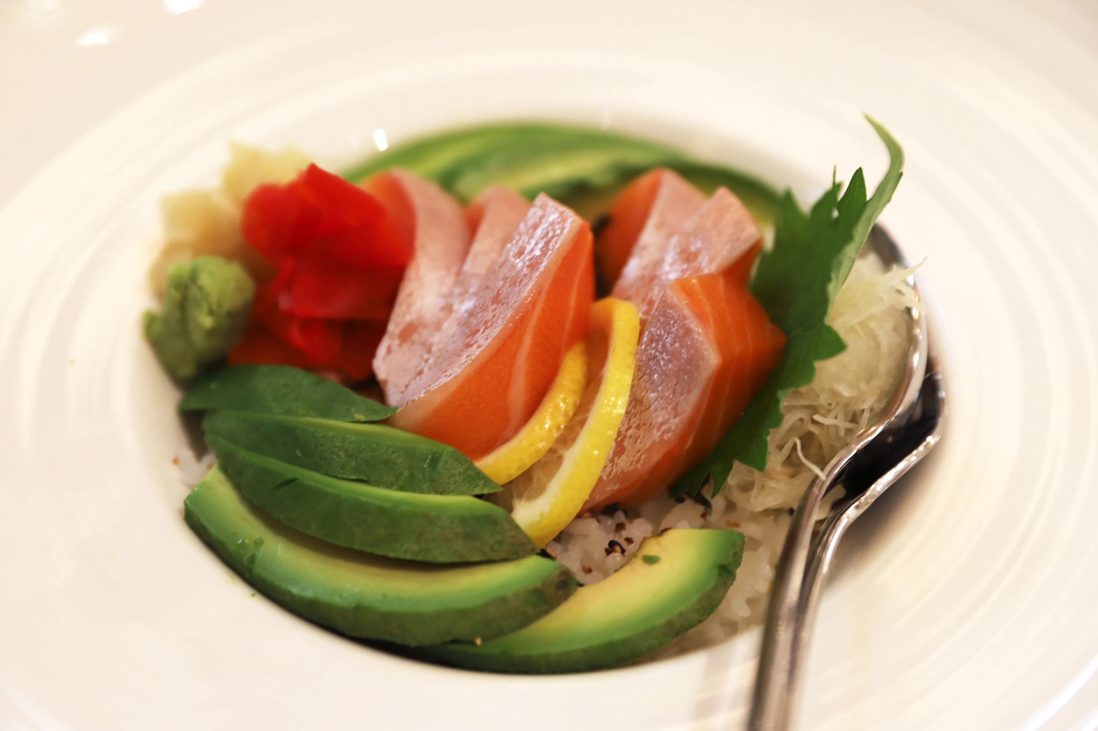 Salmon Avocado Don review at Standing Sushi Bar