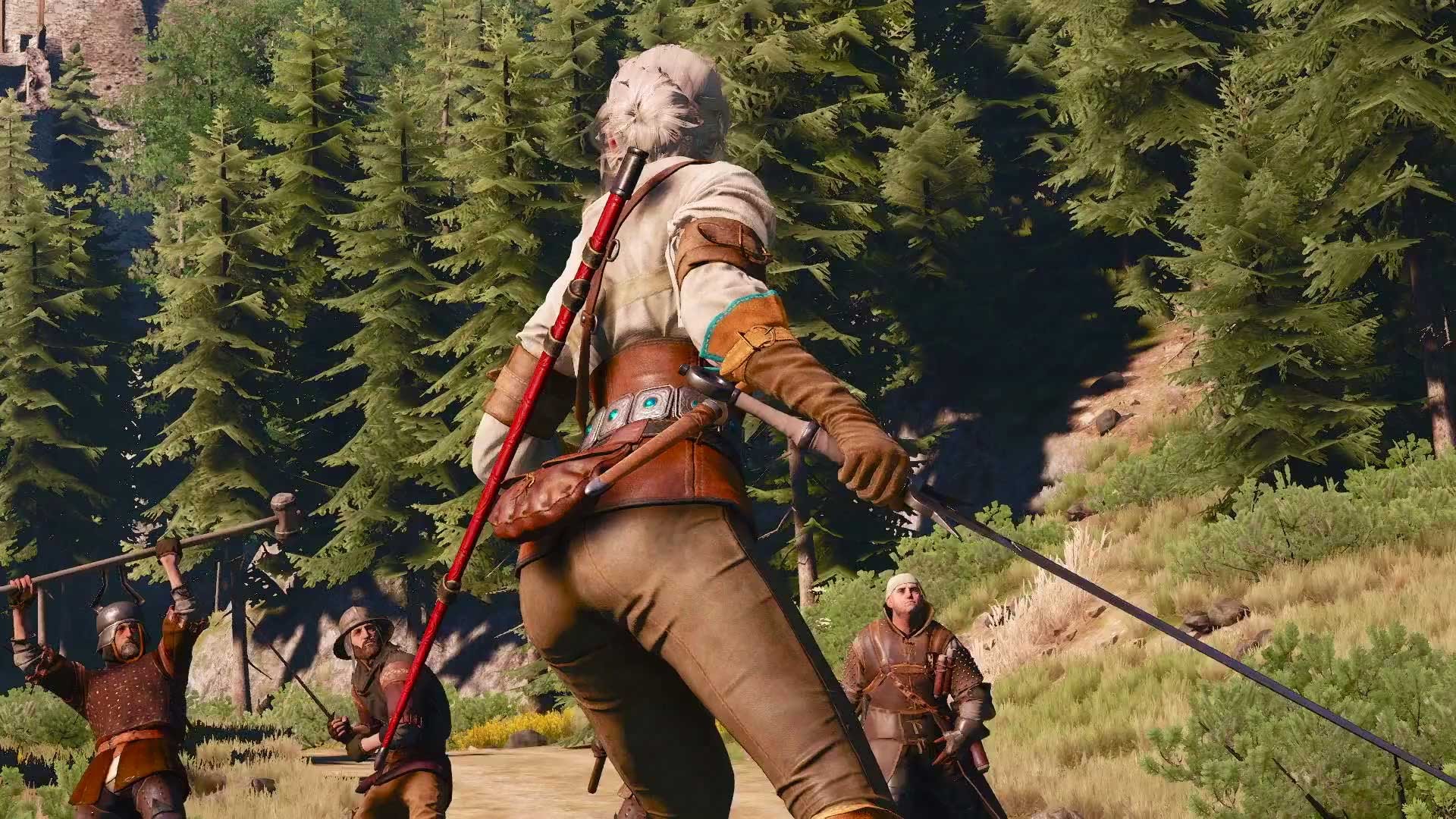 Witcher gif. Каэд ДХУ Ведьмак. Гифка Ведьмак. Ведьмак 3 гифки. Gif Ведьмак 3 Дикая охота