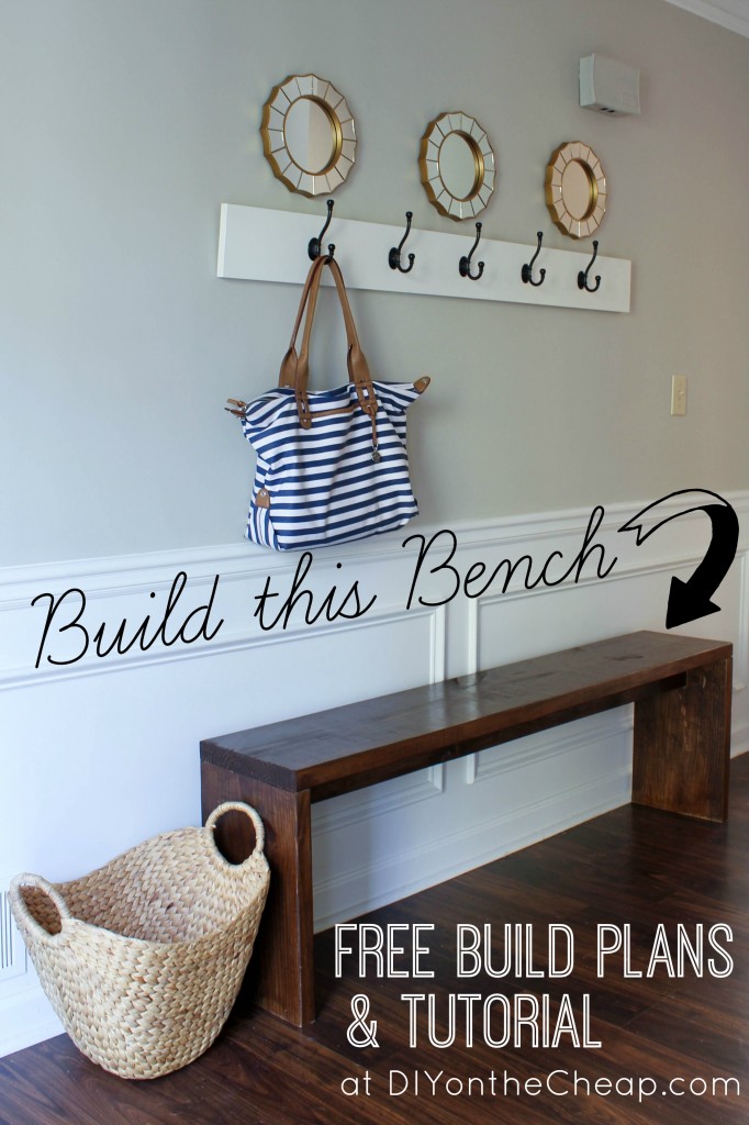 G quenton nelson just beasted the bench press at the #nflcombine ? Entryway Bench Plans & Tutorial - Erin Spain