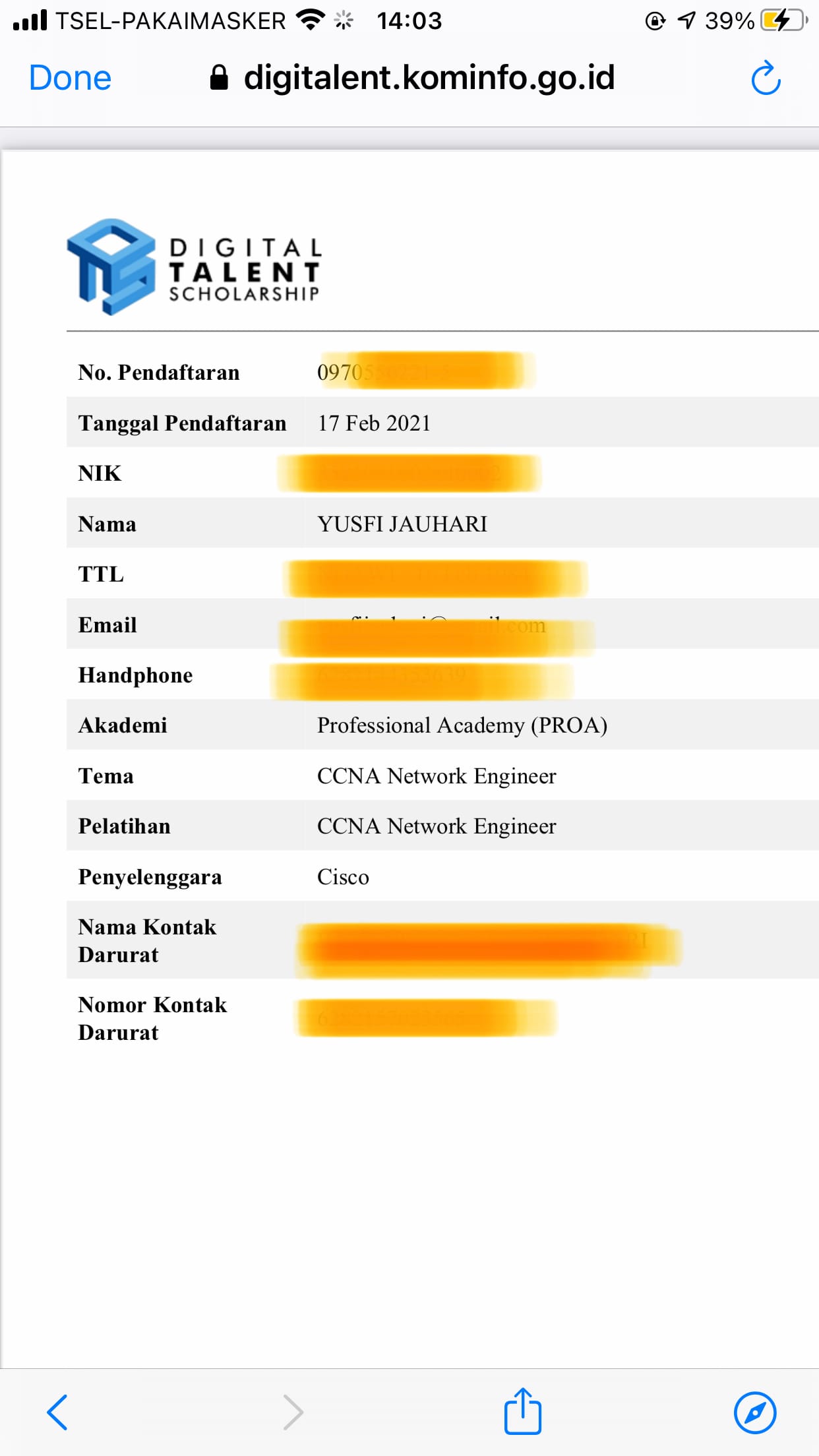 Berikut cara mengakses materi tes substansi: Digitalent Pengalaman Mengikuti Digitalent Dts Proa 2021