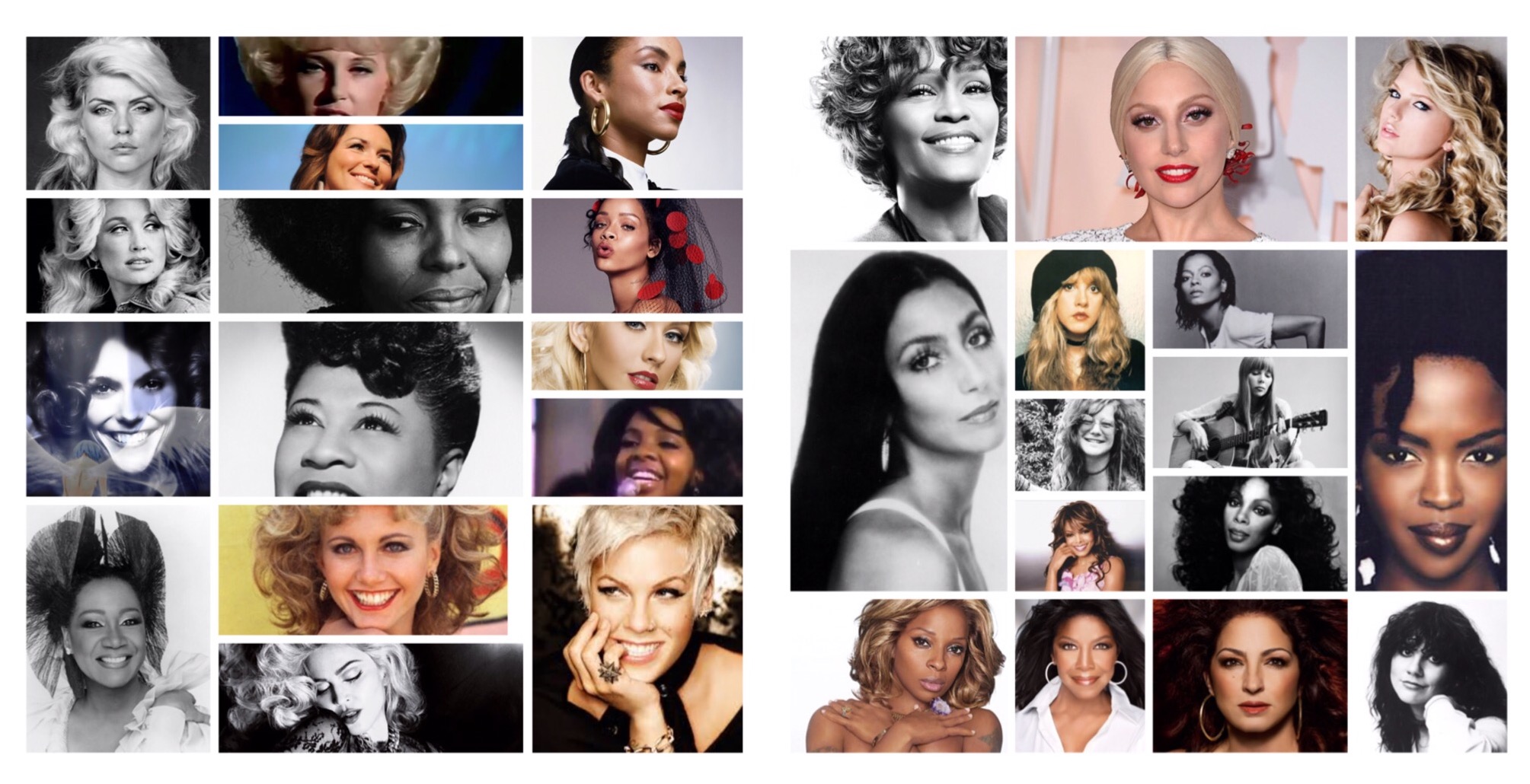 100 Greatest Women in Music the Past 50 Years
