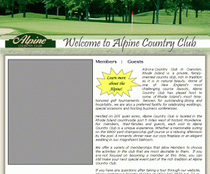 Call for details, monthly dues price range . Alpinecountryclubri.com: Welcome to Alpine Country Club