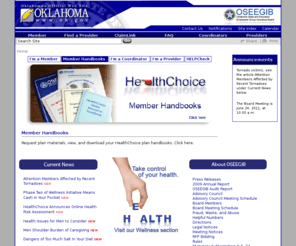 Compare plans premiums and benefits for the oklahoma health insurance exchange. Healthchoiceok Com Oklahoma State And Education Employees Group Insurance Board Home