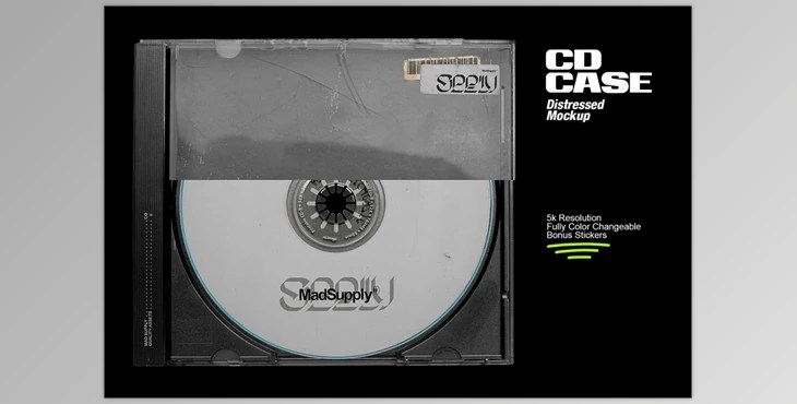 Vectogravic has created this amazing . Download Distressed Cd Jewel Case Mockup Cm 5670335 Psd