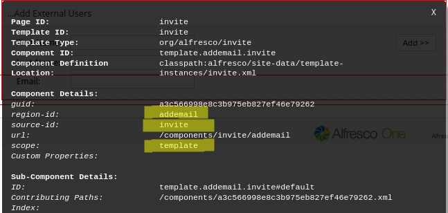 Alfresco Docs - Surf Extension Modules Extension Point