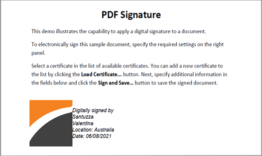 The rsa private key is required to sign the . Sign Pdf Documents Net File Format Library C Vb Net Devexpress Documentation