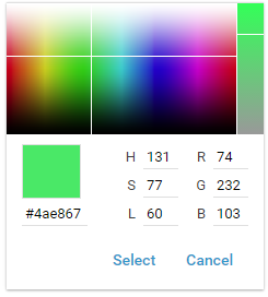 © 2012 brandon mathis what's hsl? Colorpicker Dhtmlx Docs