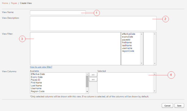 Create a Custom View