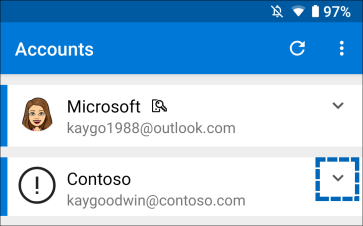 After launching the app, choose to verify using your microsoft account. Backup and recover with Microsoft Authenticator app ...