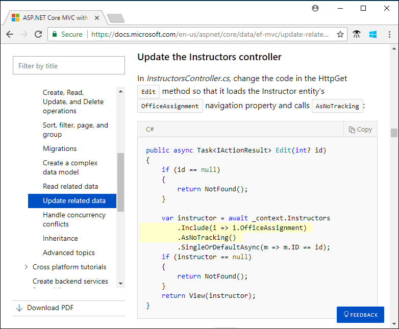 How To Include Code In Docs Contributor Guide Microsoft Docs