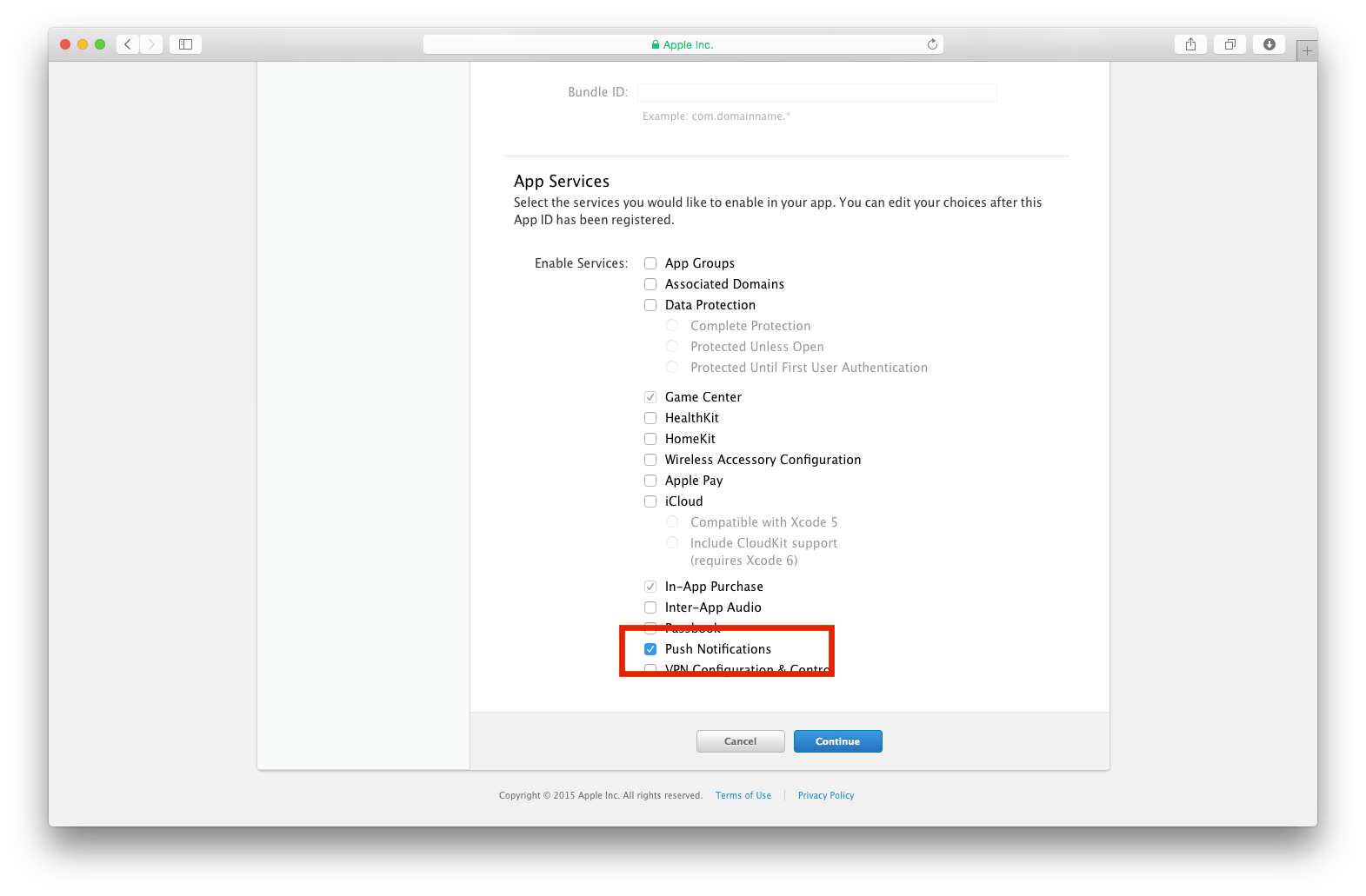 Notifications push dans iOS - Xamarin | Microsoft Docs