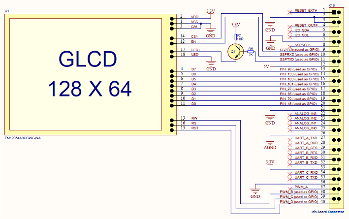 Lcd Schematic Diagram