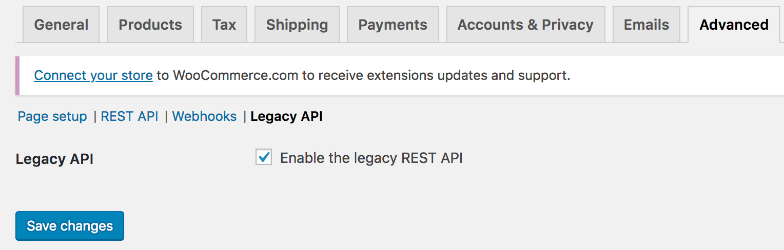 · click on woocommerce and open settings. Woocommerce Rest Api Woocommerce Docs