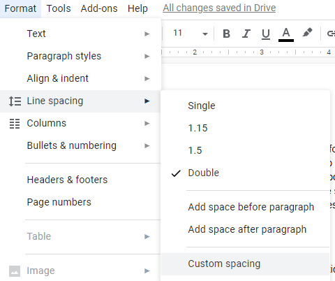 Find out how to select an entire document and apply double spacing to that text using settings found in the google docs iphone app. Double Spaced Essay Google Docs / How To Change All Periods To Size 14 On Google Docs Quora