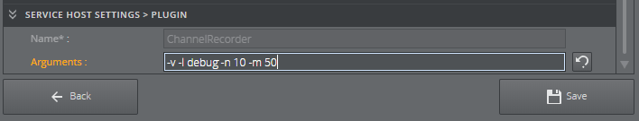 Logging - Service Host