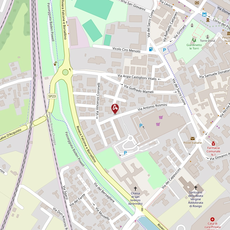 Zwangsversteigerung Bürgerliche Wohnung Via Antonio Rosmini 18, 45100 Rovigo RO