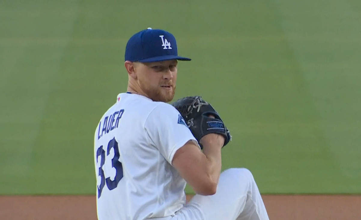Eric Lauer stays undefeated through 9 games as a Dodger with 6 shutout frames – Dodgers Digest Eric Lauer stays undefeated through 9 games as a Dodger with 6 shutout frames – Dodgers Digest