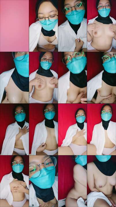 Biani Jilbab Hitam Ukhti Nakal Pamer Nenen Utingnya
