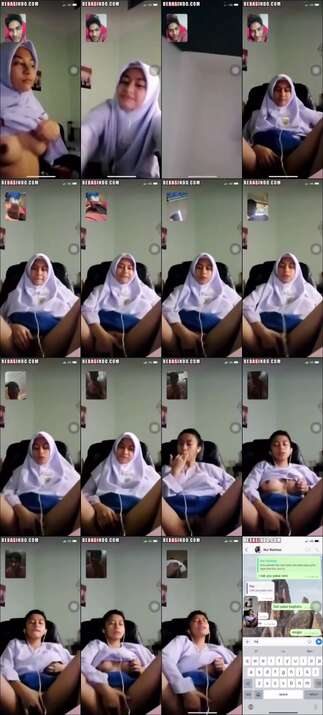 SISWI SMA HIJAB VCS COLMEK